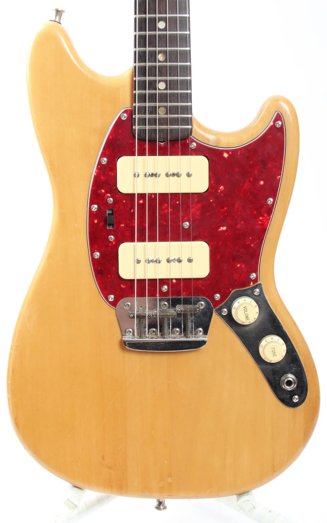 1971 Fender Musicmaster P-90 natural - Image 2
