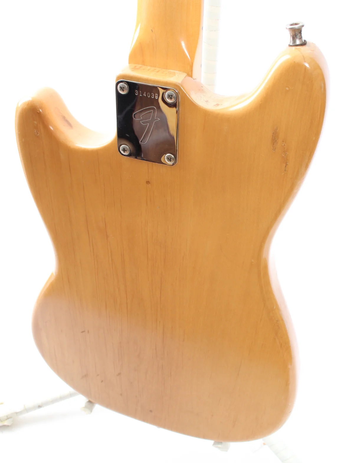 1971 Fender Musicmaster P-90 natural - Image 8