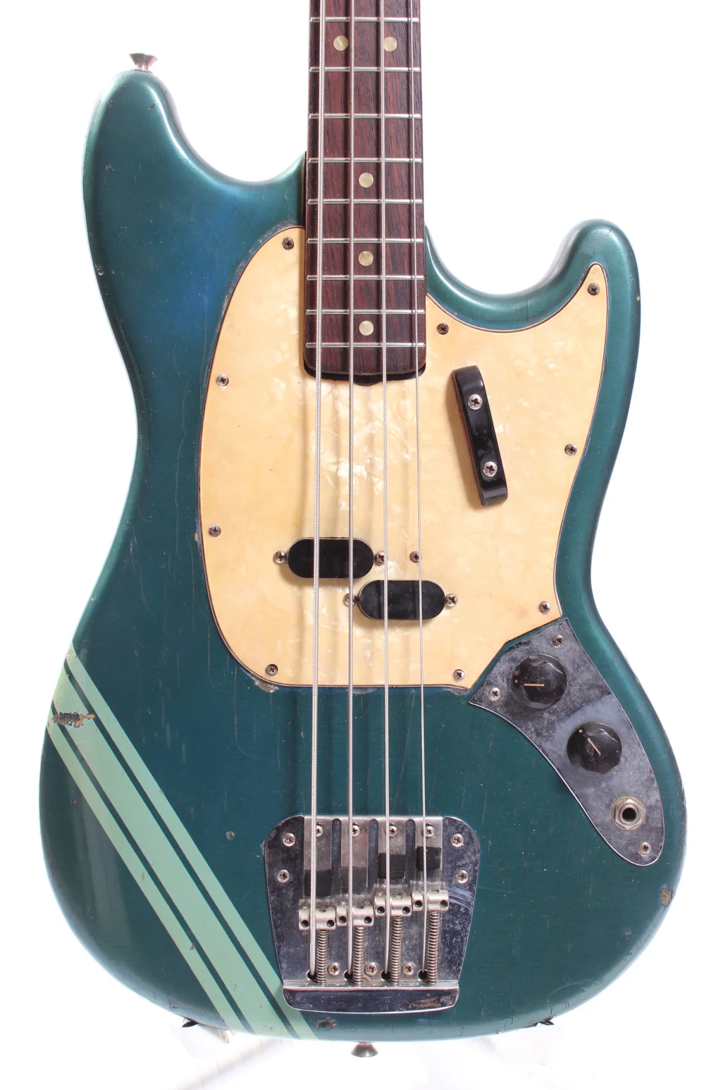 1971 Fender Mustang Bass competition blue - Image 2