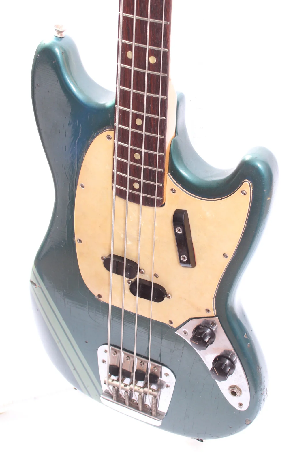 1971 Fender Mustang Bass competition blue - Image 3