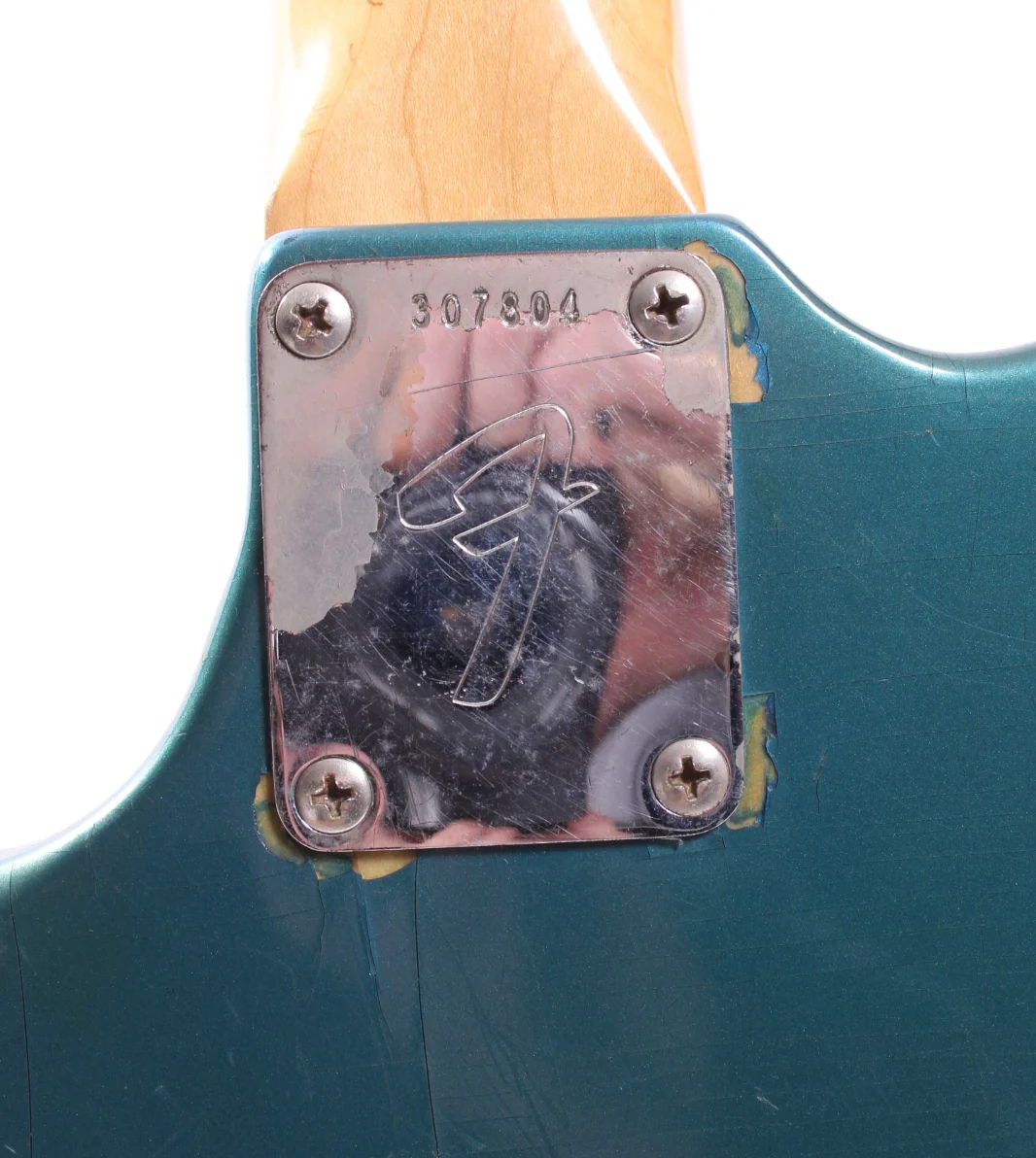 1971 Fender Mustang Bass competition blue - Image 9