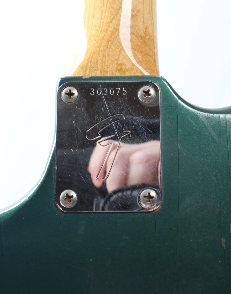 1971 Fender Mustang Bass competition burgundy - Image 11