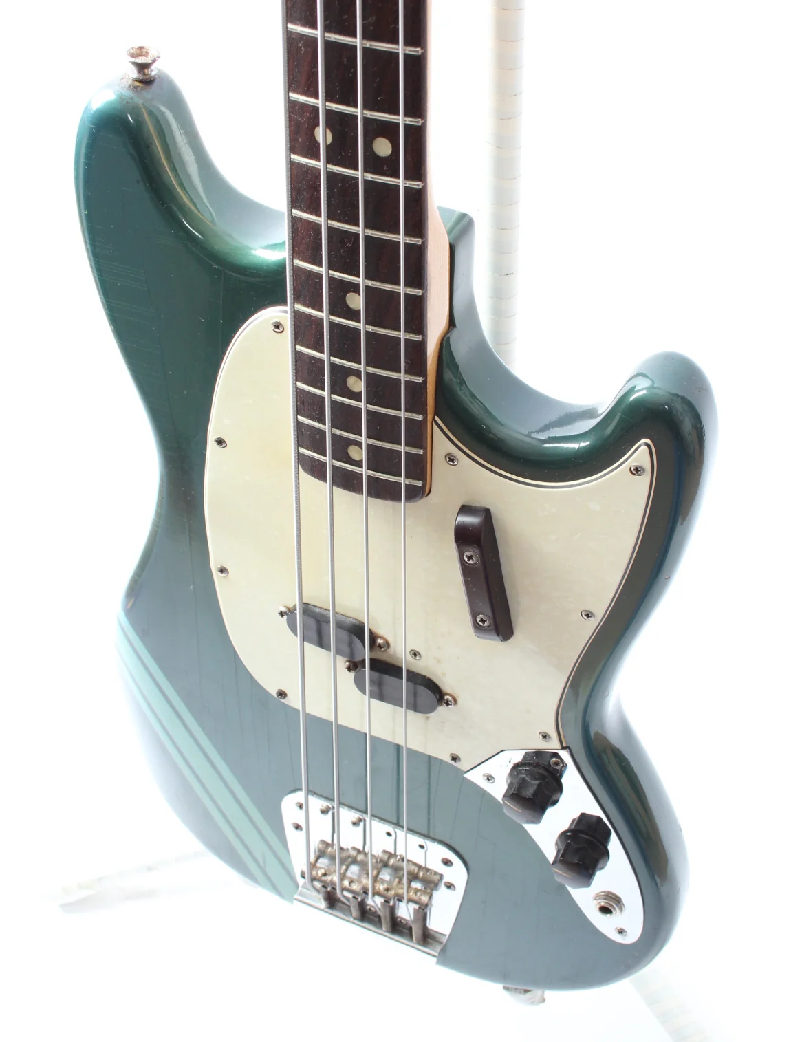 1971 Fender Mustang Bass competition burgundy - Image 3