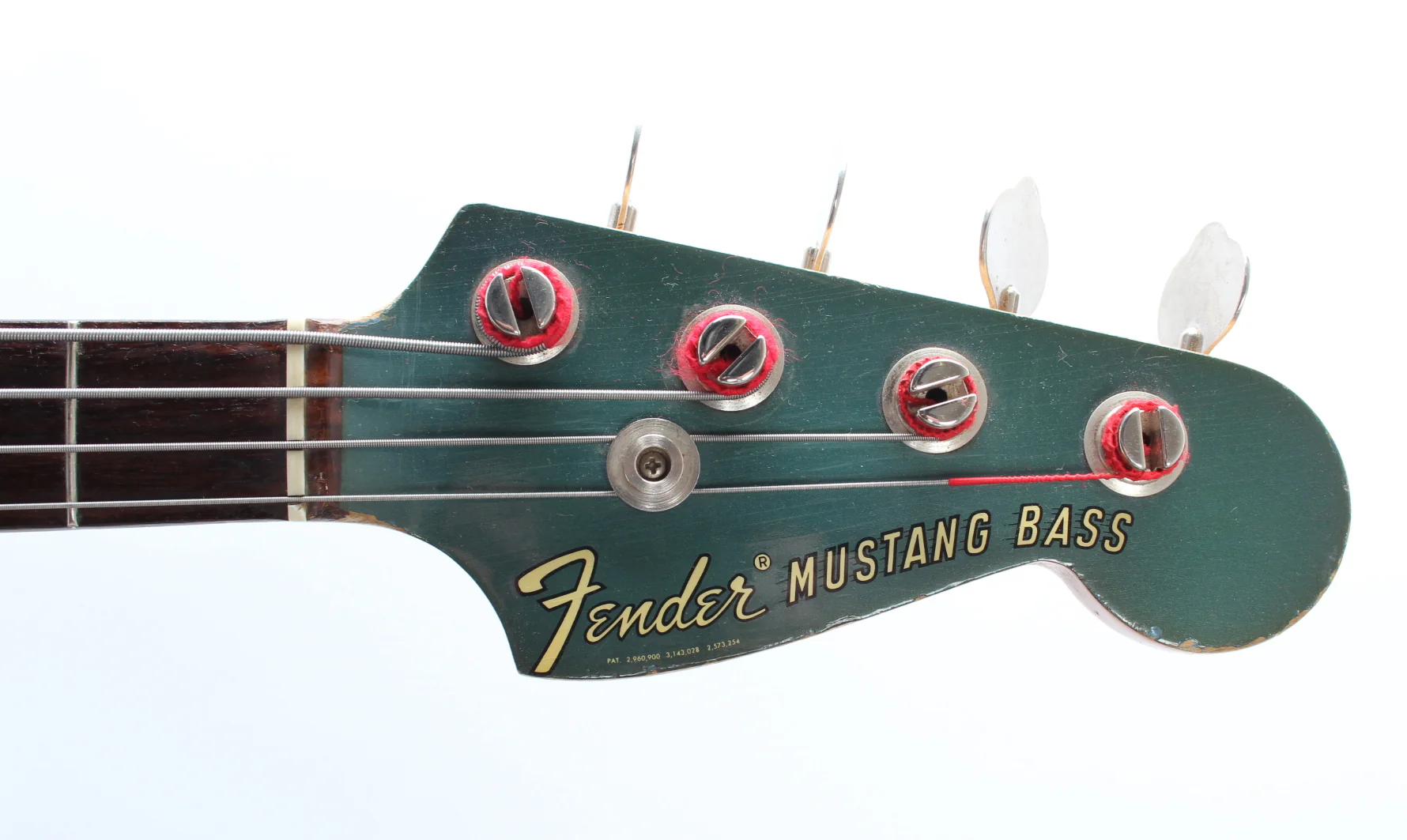 1971 Fender Mustang Bass competition burgundy - Image 5