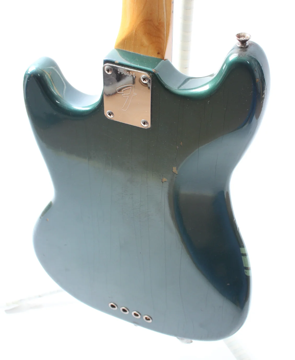 1971 Fender Mustang Bass competition burgundy - Image 8