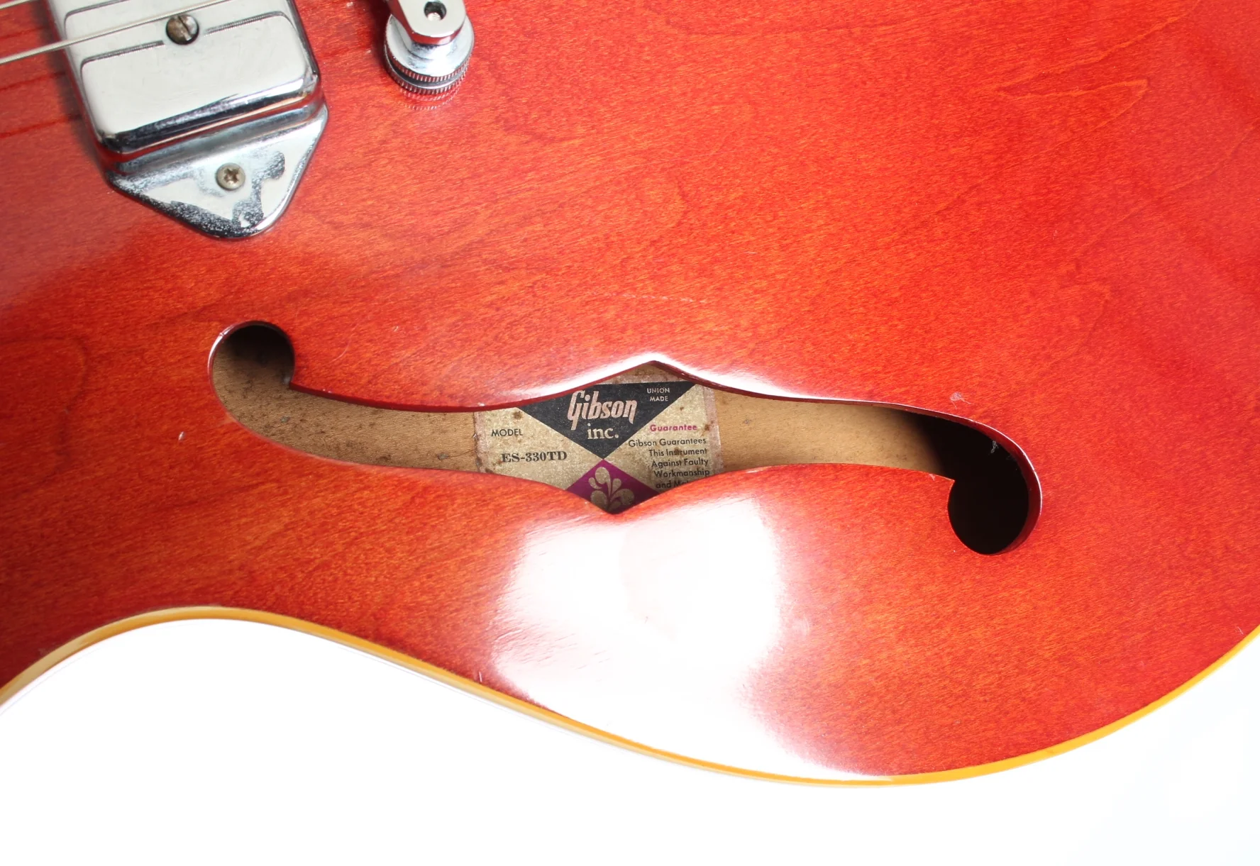 1971 Gibson ES-330TD cherry red - Image 11