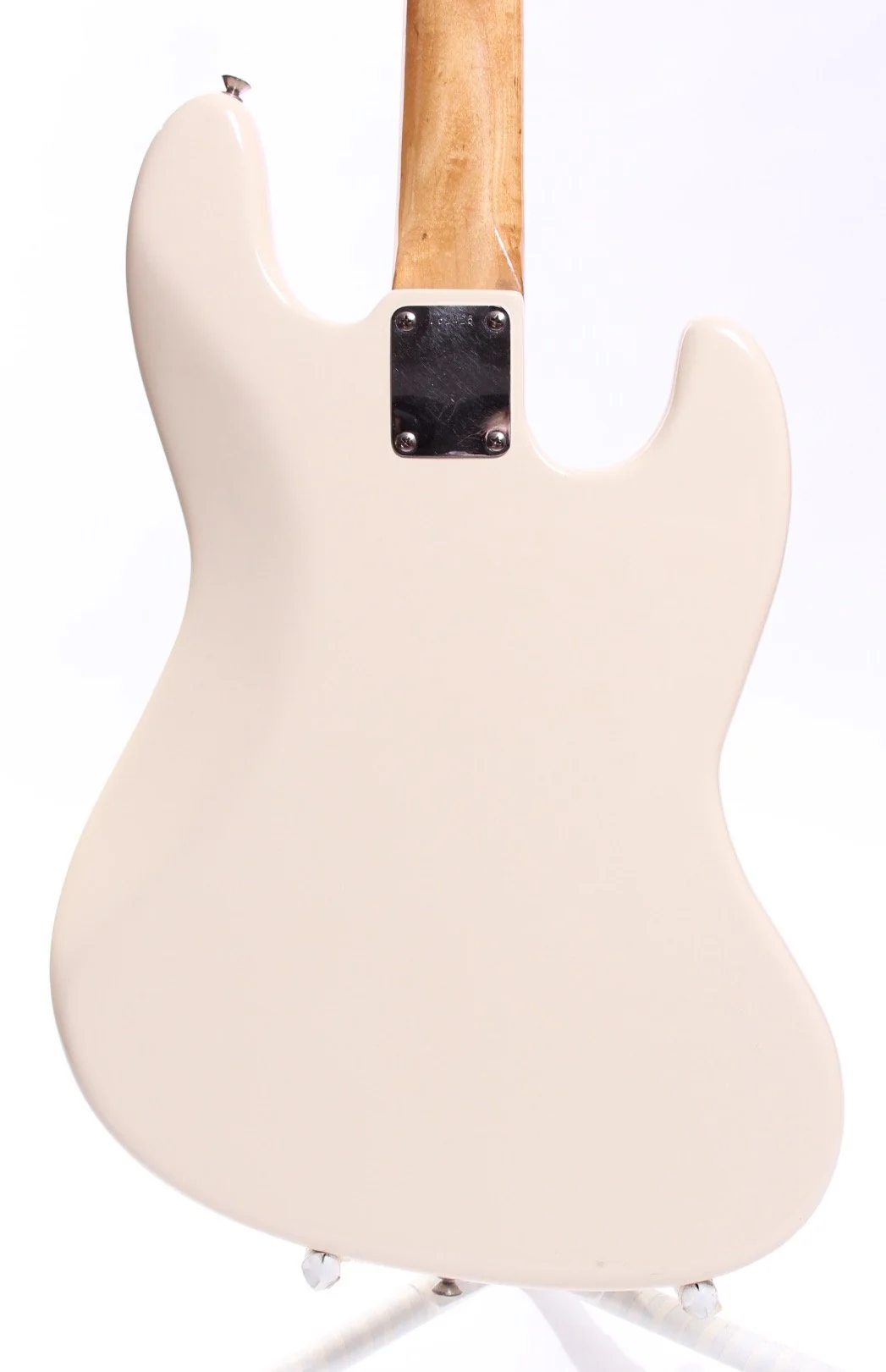 1972 Fender Jazz Bass olympic white LEFTY - Image 8