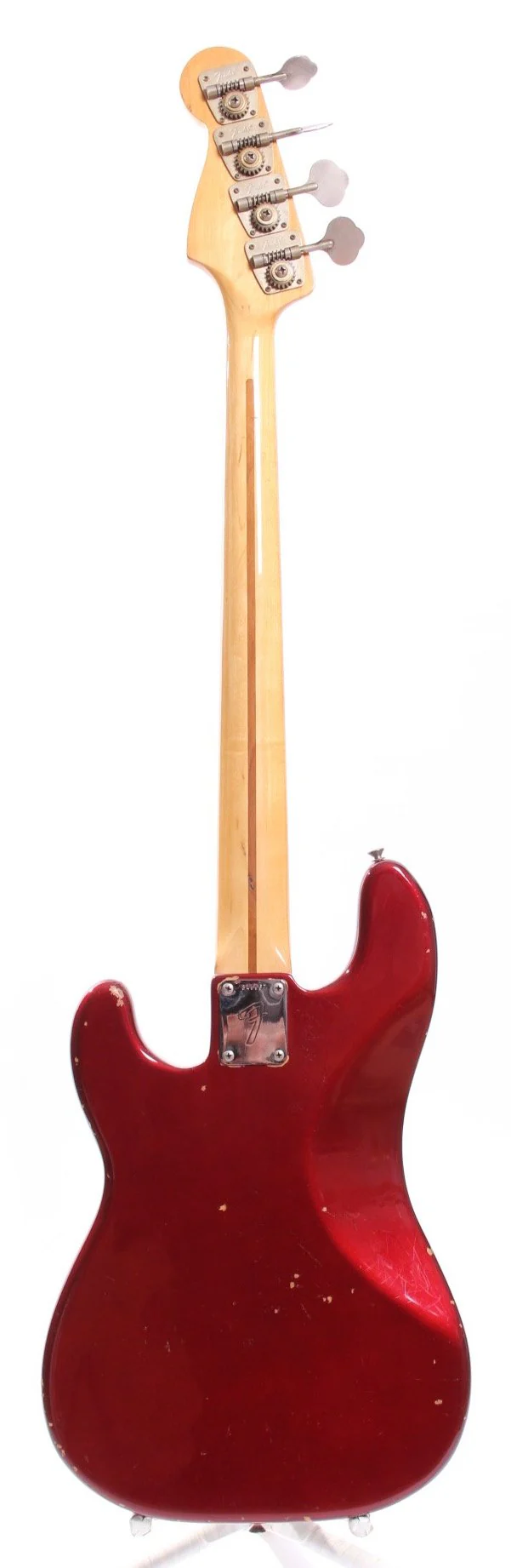 1972 Fender Precision Bass candy apple red - Image 6