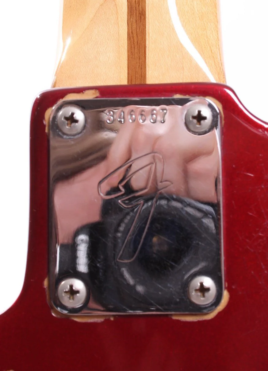 1972 Fender Precision Bass candy apple red - Image 9