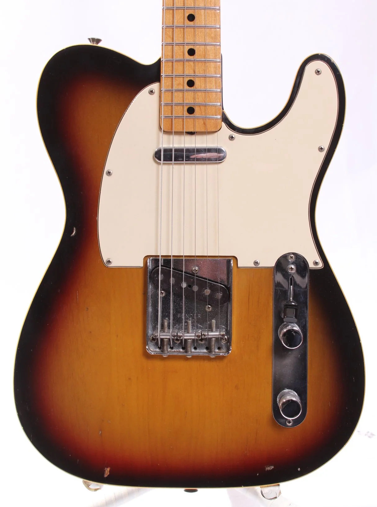 1972 Fender Telecaster Custom sunburst w/ double Binding - Image 2