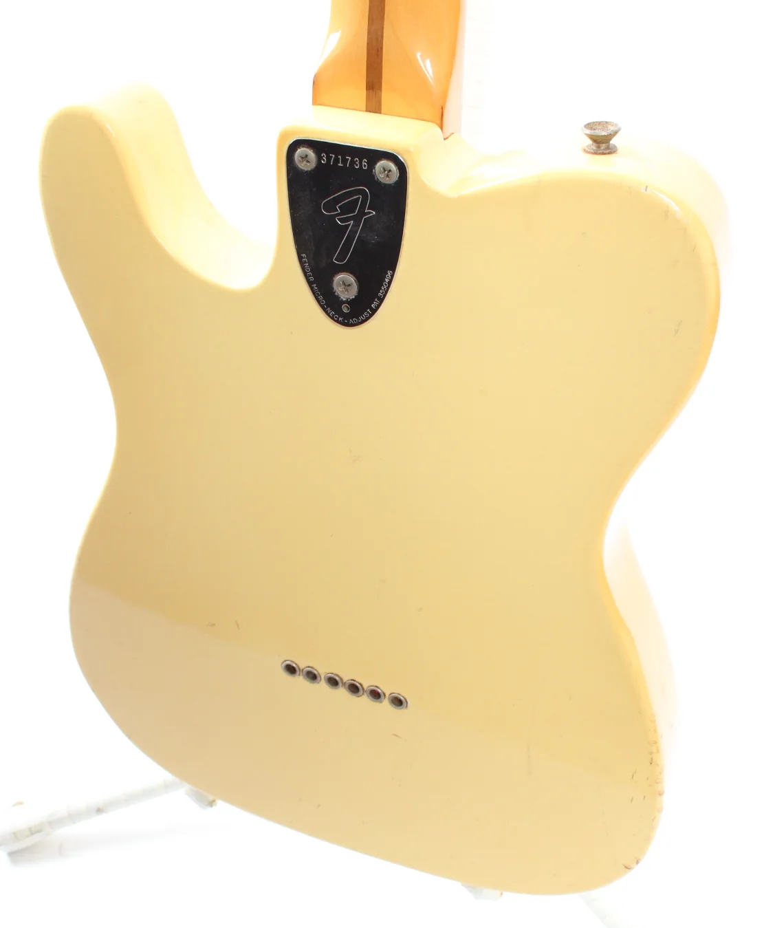1972 Fender Telecaster Thinline olympic white - Image 10