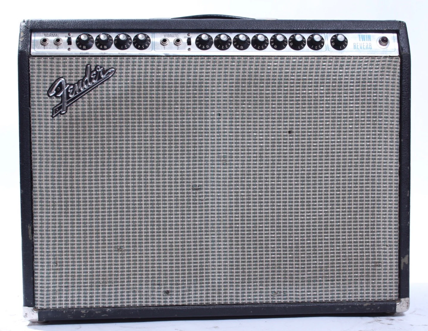 1972 Fender Twin Reverb silverface