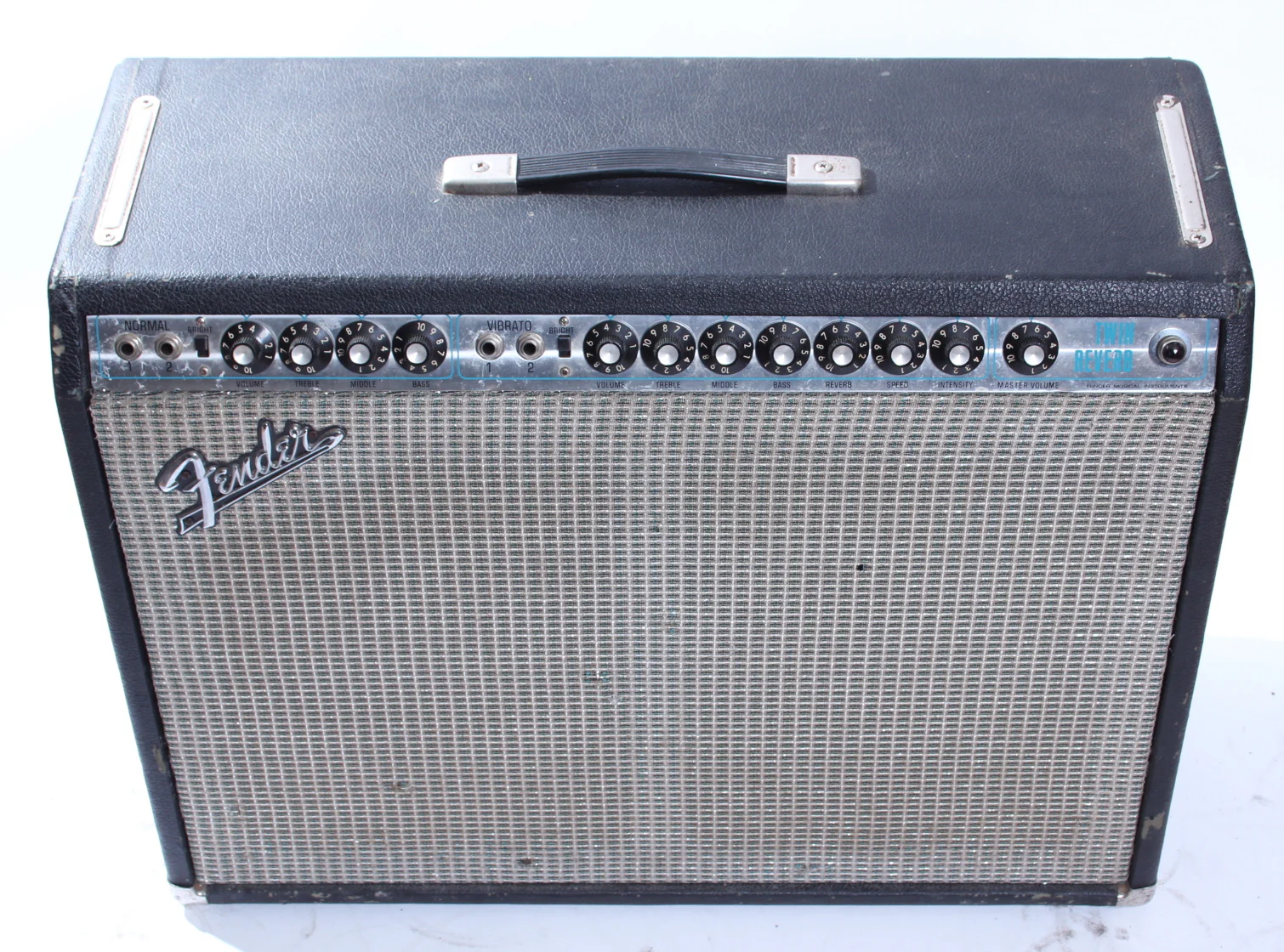 1972 Fender Twin Reverb silverface - Image 2