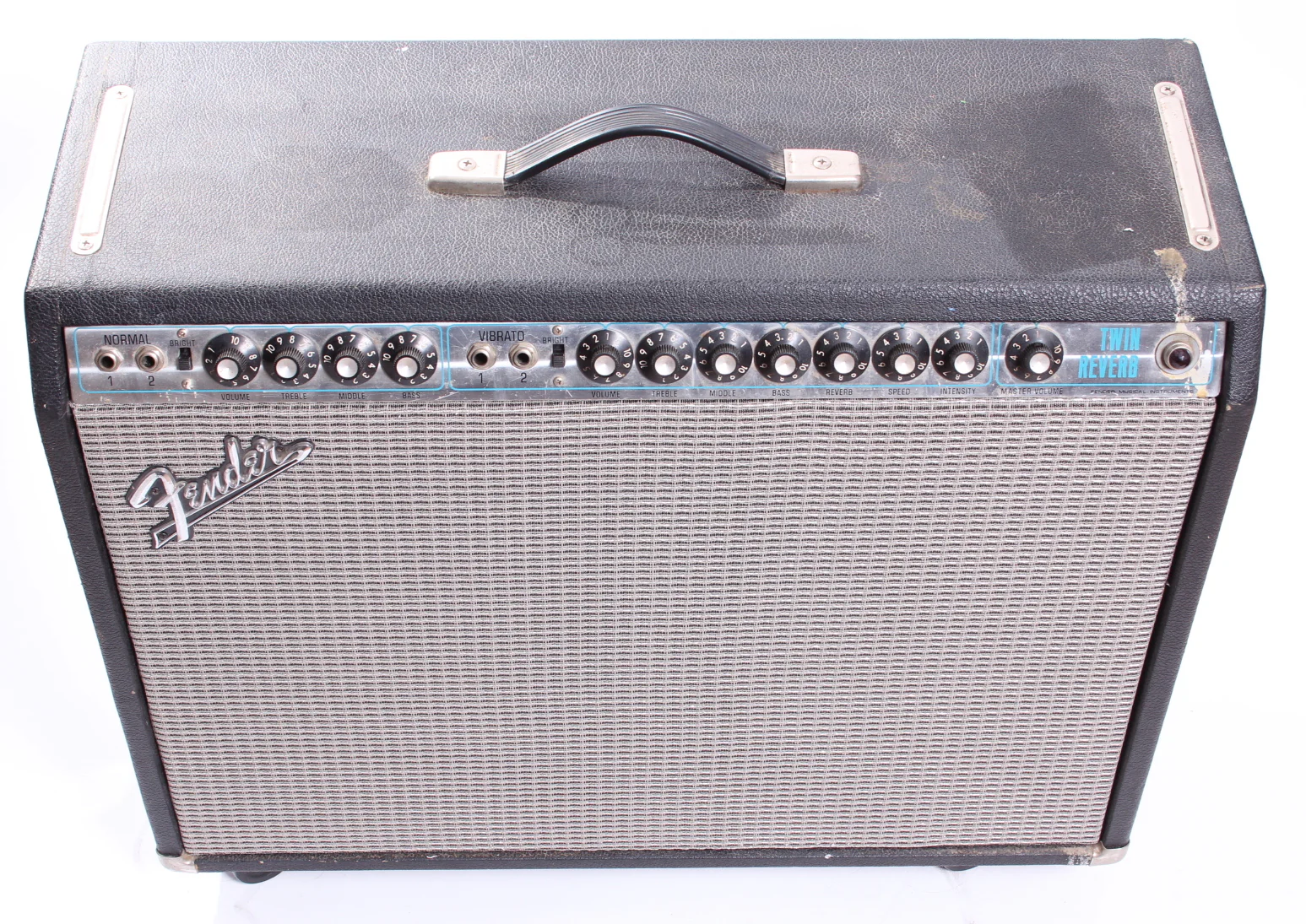 1972 Fender Twin Reverb silverface - Image 2