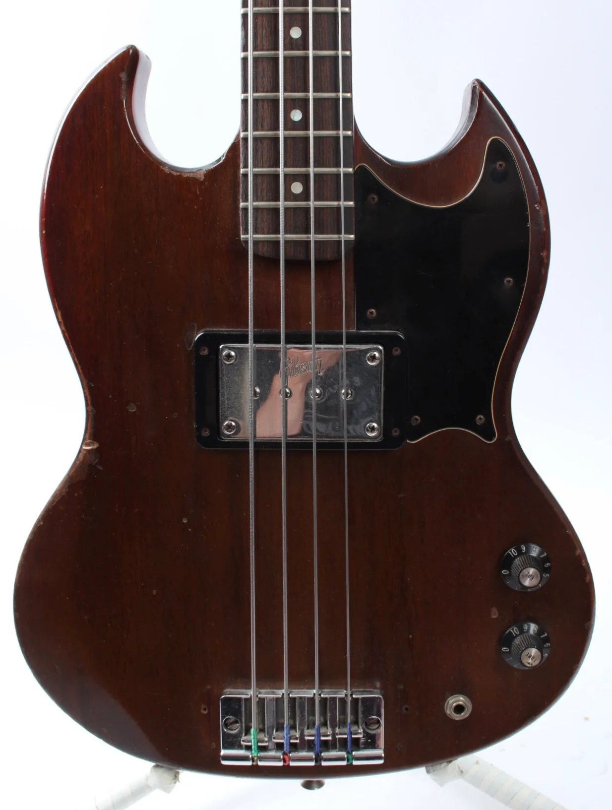 1972 Gibson EB-0L cherry red - Image 2