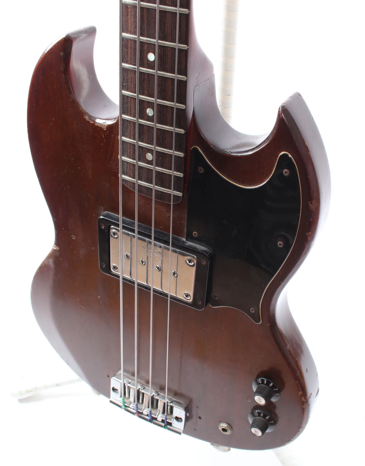 1972 Gibson EB-0L cherry red - Image 3