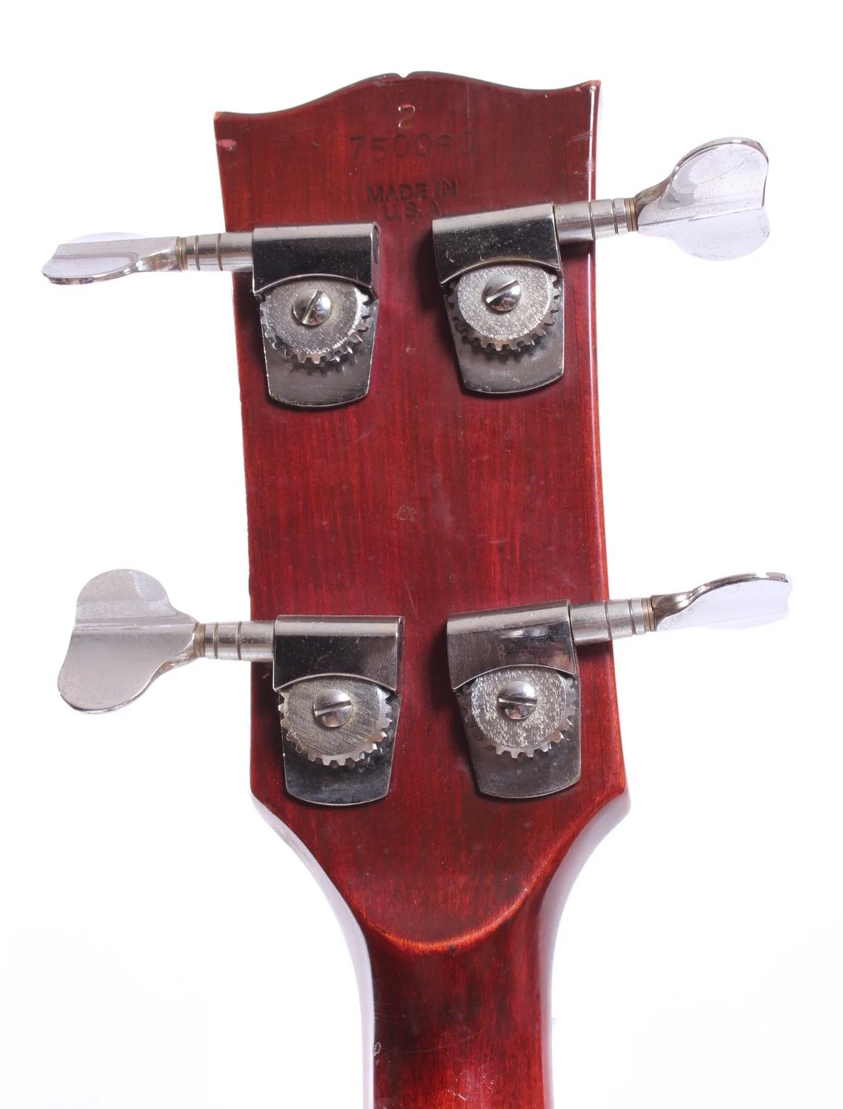 1972 Gibson EB-4L cherry red - Image 10