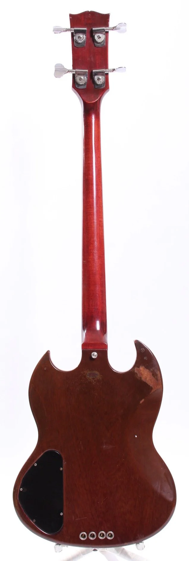 1972 Gibson EB-4L cherry red - Image 6