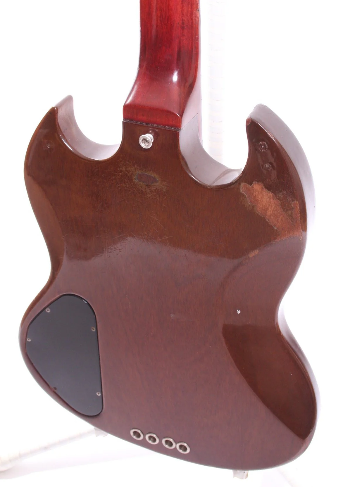 1972 Gibson EB-4L cherry red - Image 8