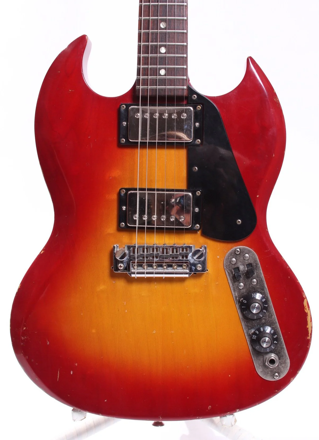 1972 Gibson SG-200 Sam Ash cherry sunburst - Image 2