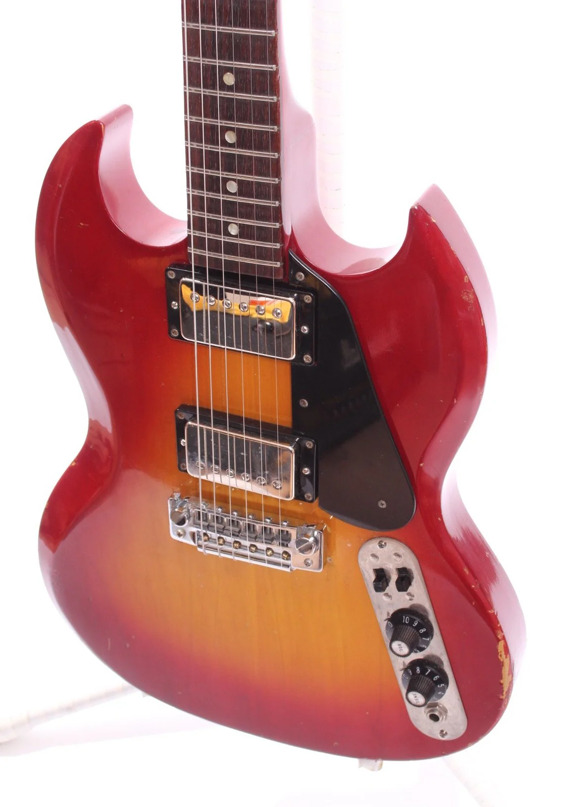 1972 Gibson SG-200 Sam Ash cherry sunburst - Image 3