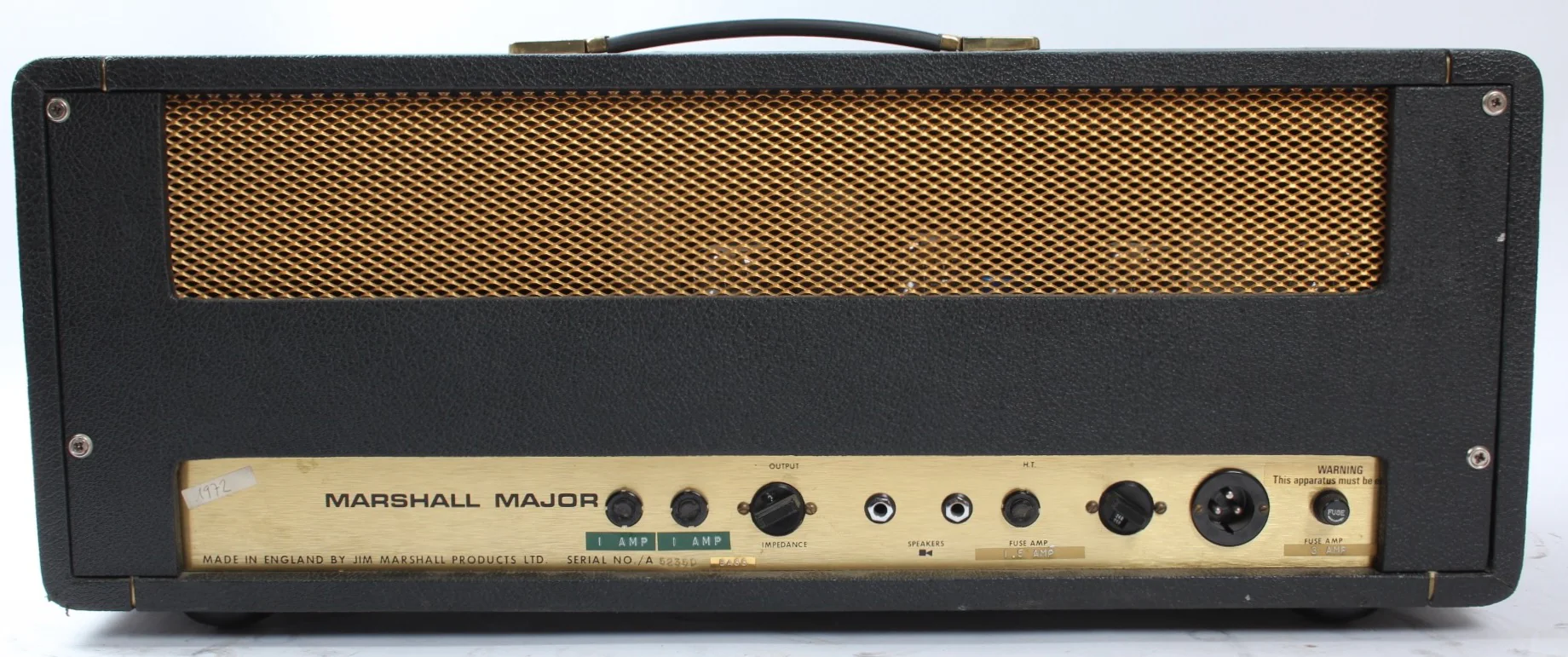 1972 Marshall Major 1967 200w full stack - Image 13