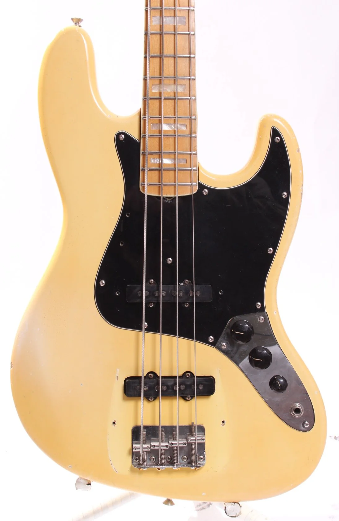 1973 Fender Jazz Bass olympic white - Image 2