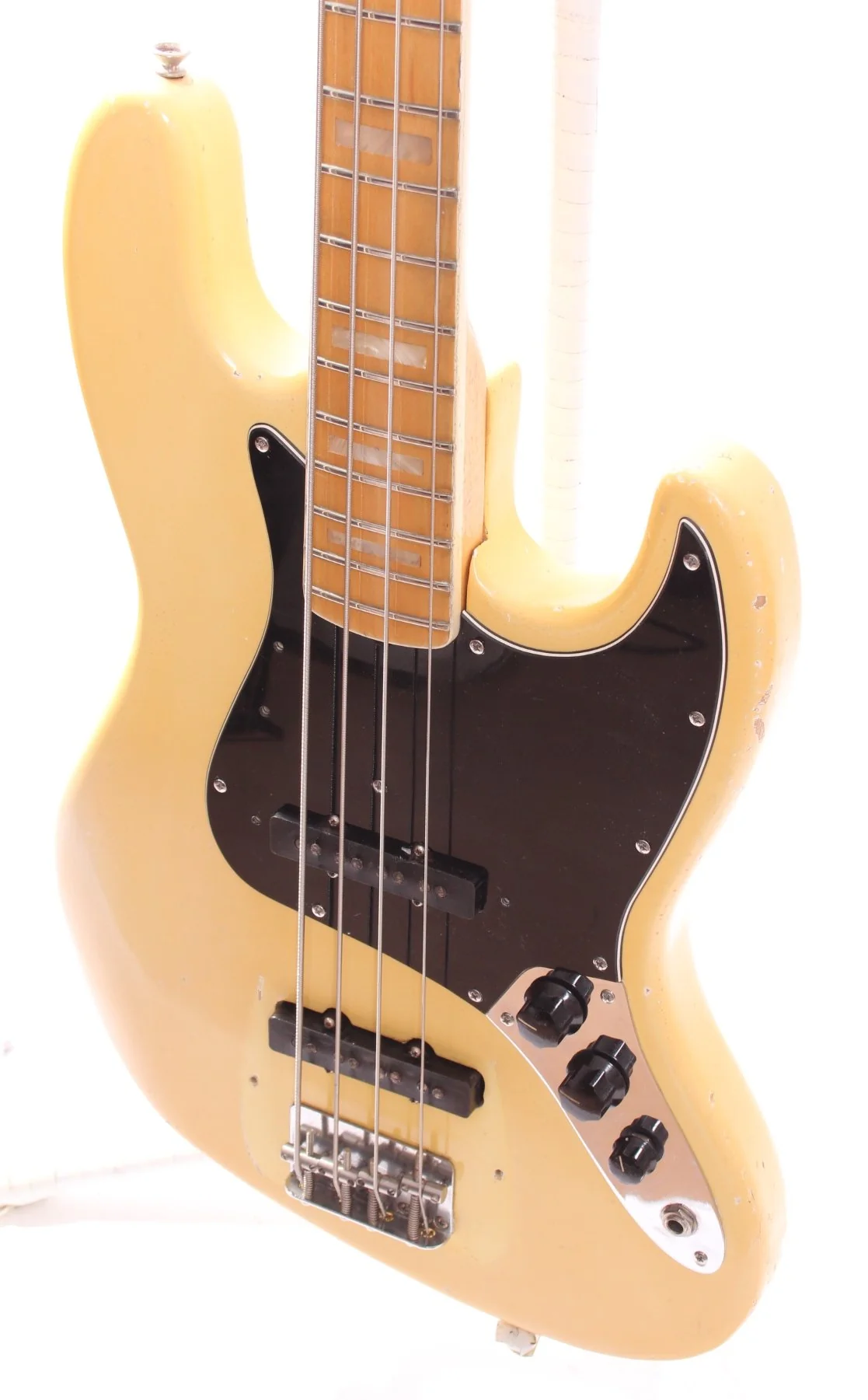 1973 Fender Jazz Bass olympic white - Image 3