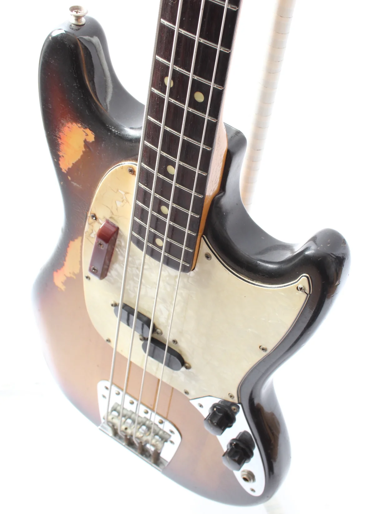 1973 Fender Mustang Bass sunburst - Image 3