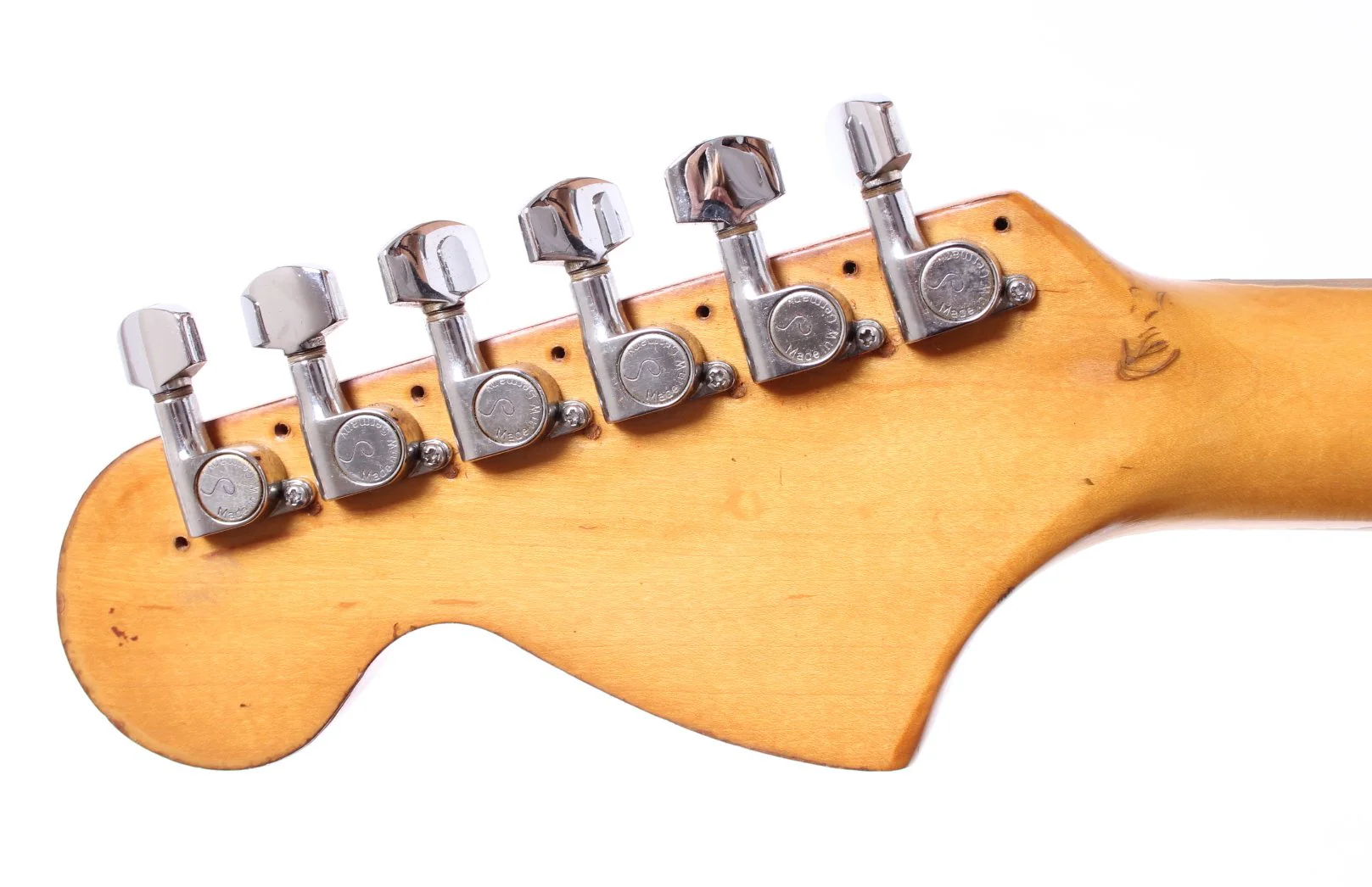1973 Fender Stratocaster black over olympic white - Image 10