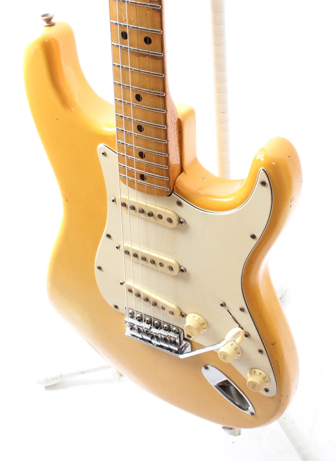 1973 Fender Stratocaster olympic white - Image 3