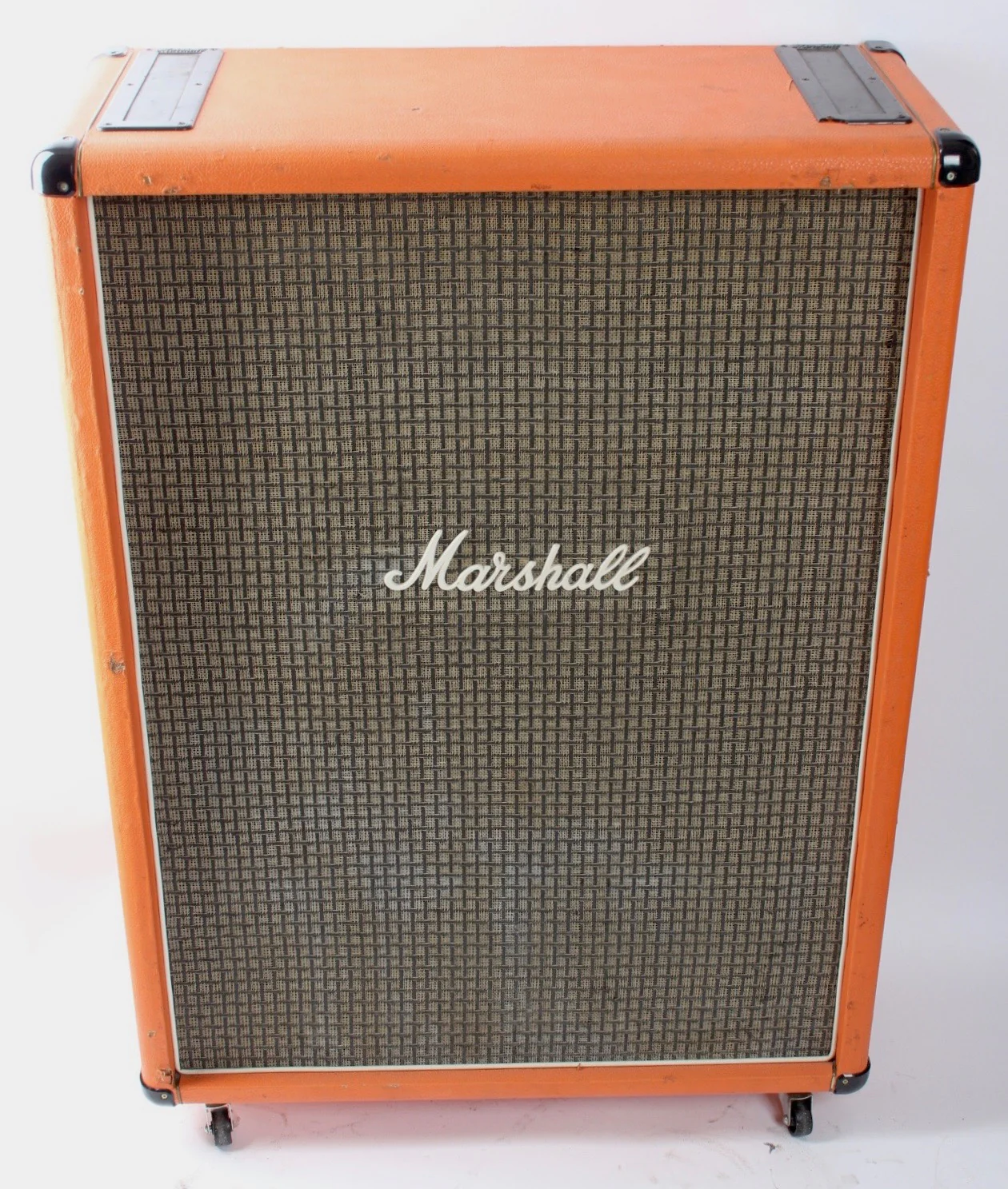 1973 Marshall 2401 2x12" cabinet orange levant - Image 2