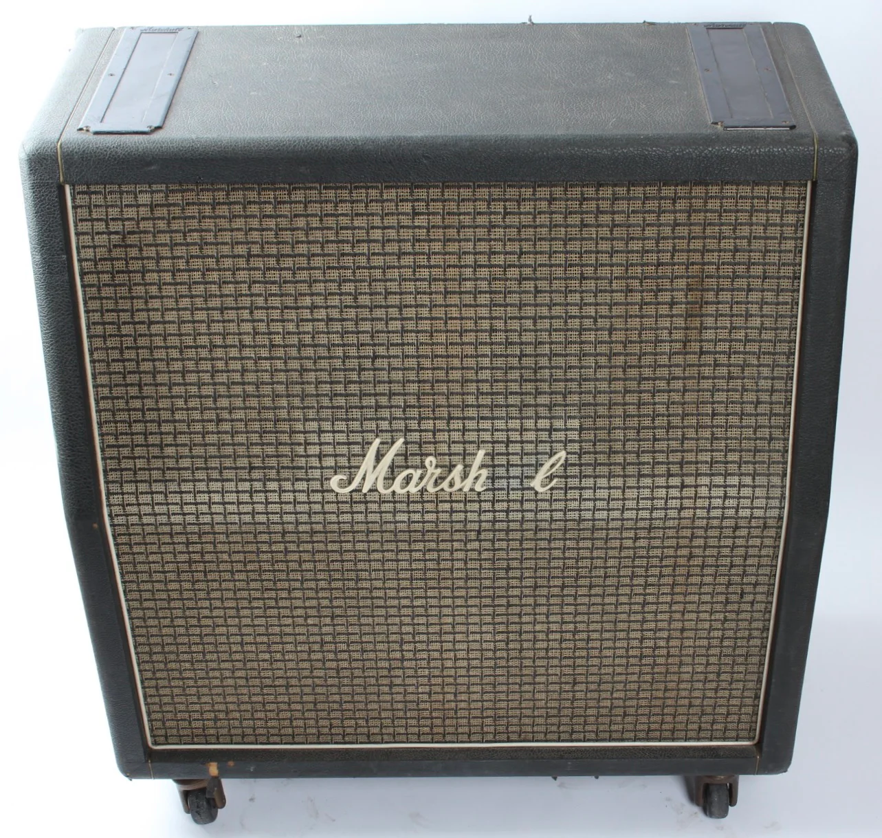 1973 Marshall model 1982 4x12" cabinet checkerboard - Image 2