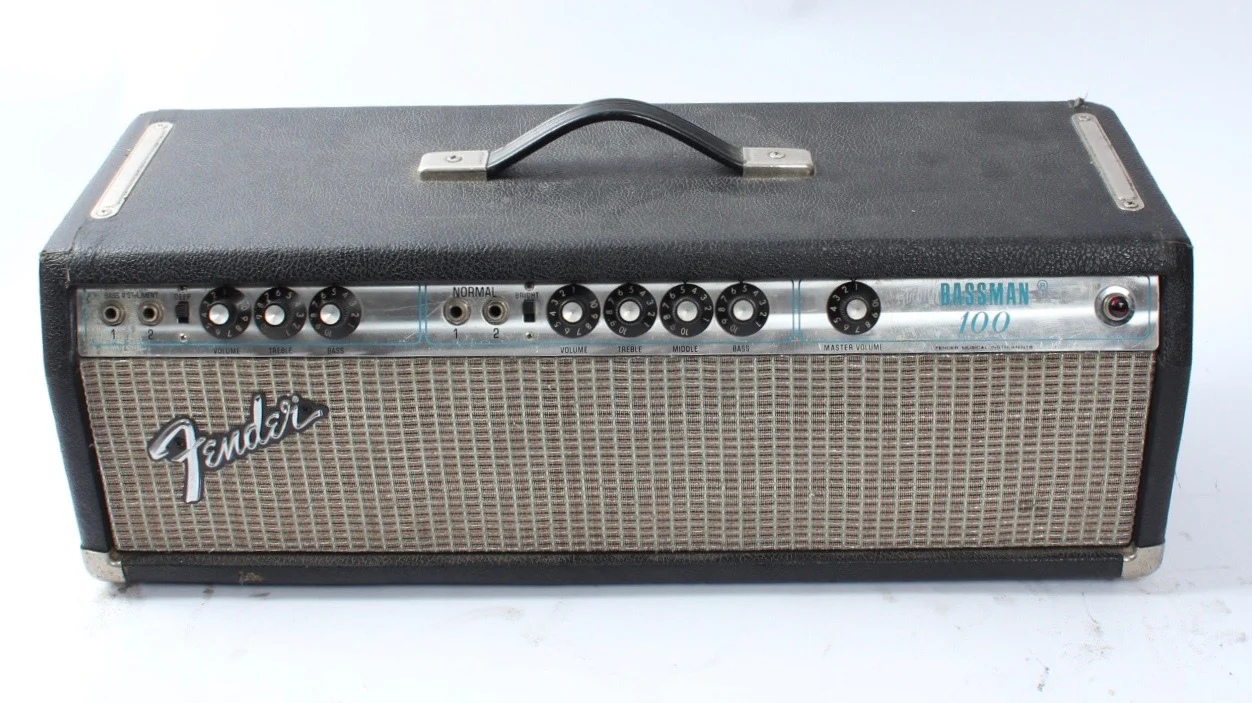1974 Fender Bassman 100 silverface - Image 2