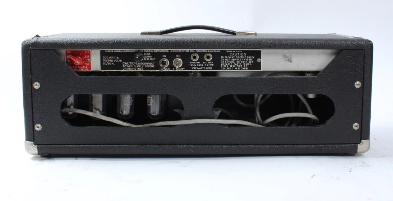 1974 Fender Bassman 100 silverface - Image 4