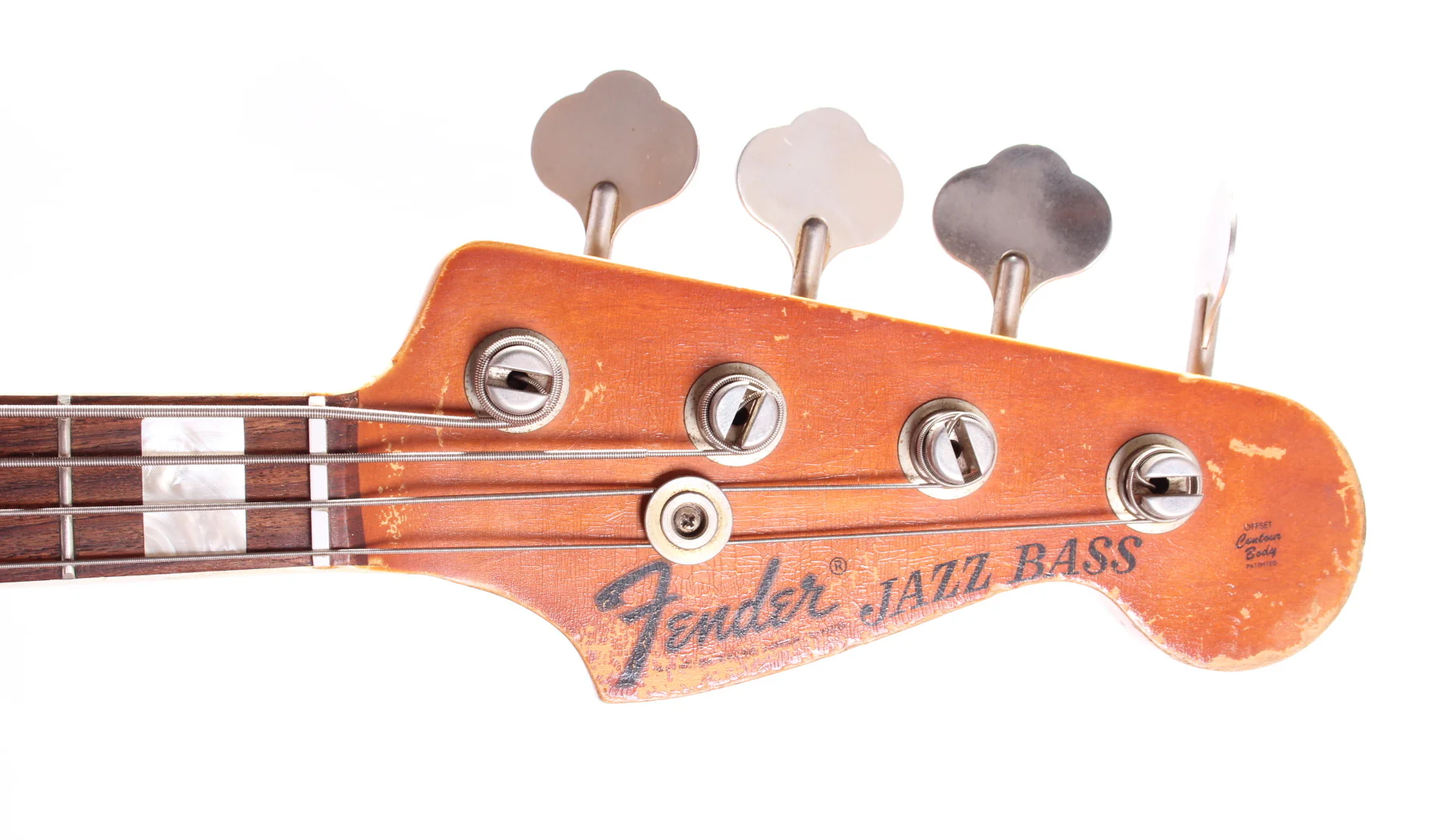 1974 Fender Jazz Bass candy apple red - Image 5