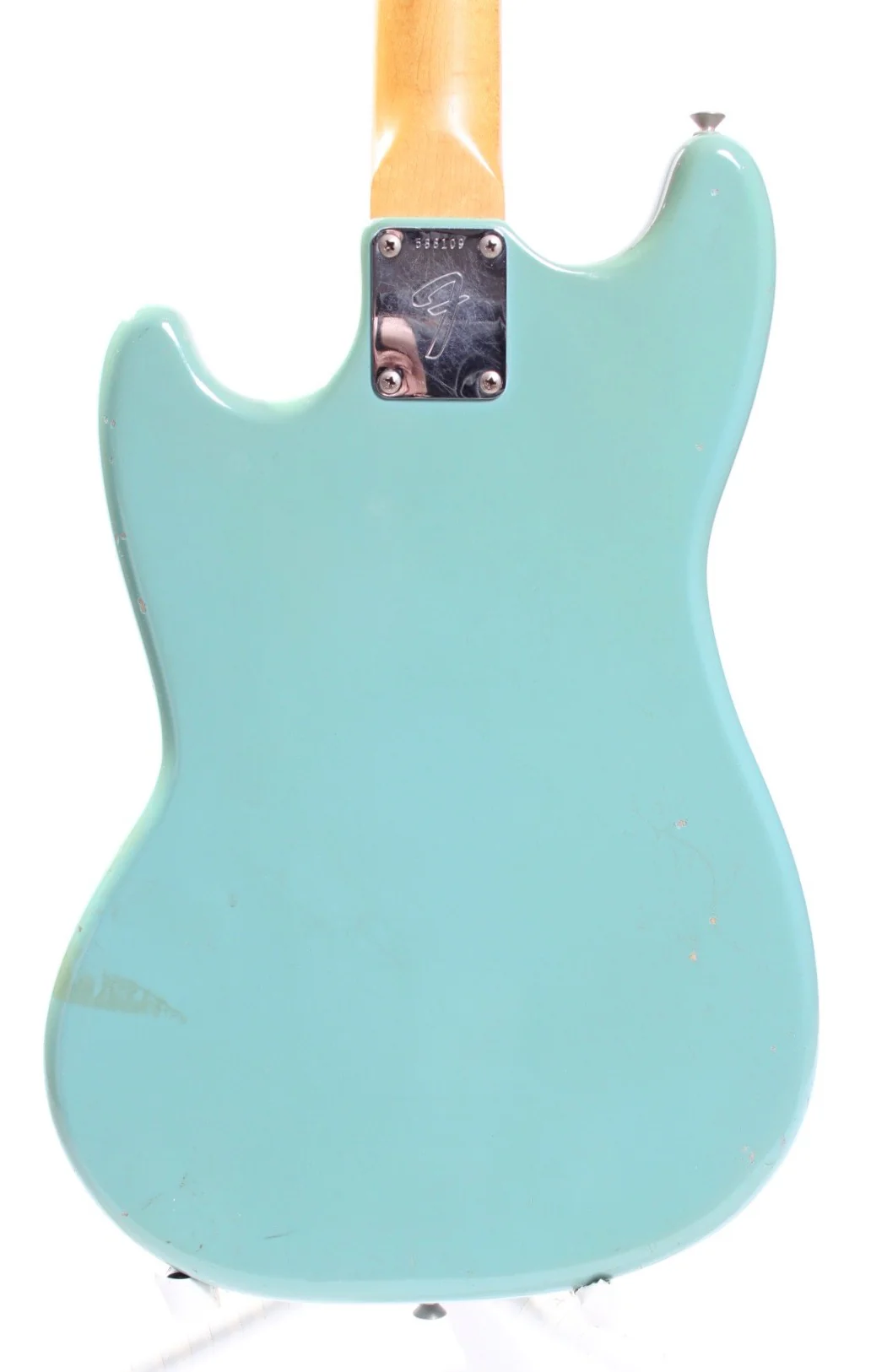 1974 Fender Musicmaster Bass blue - Image 7