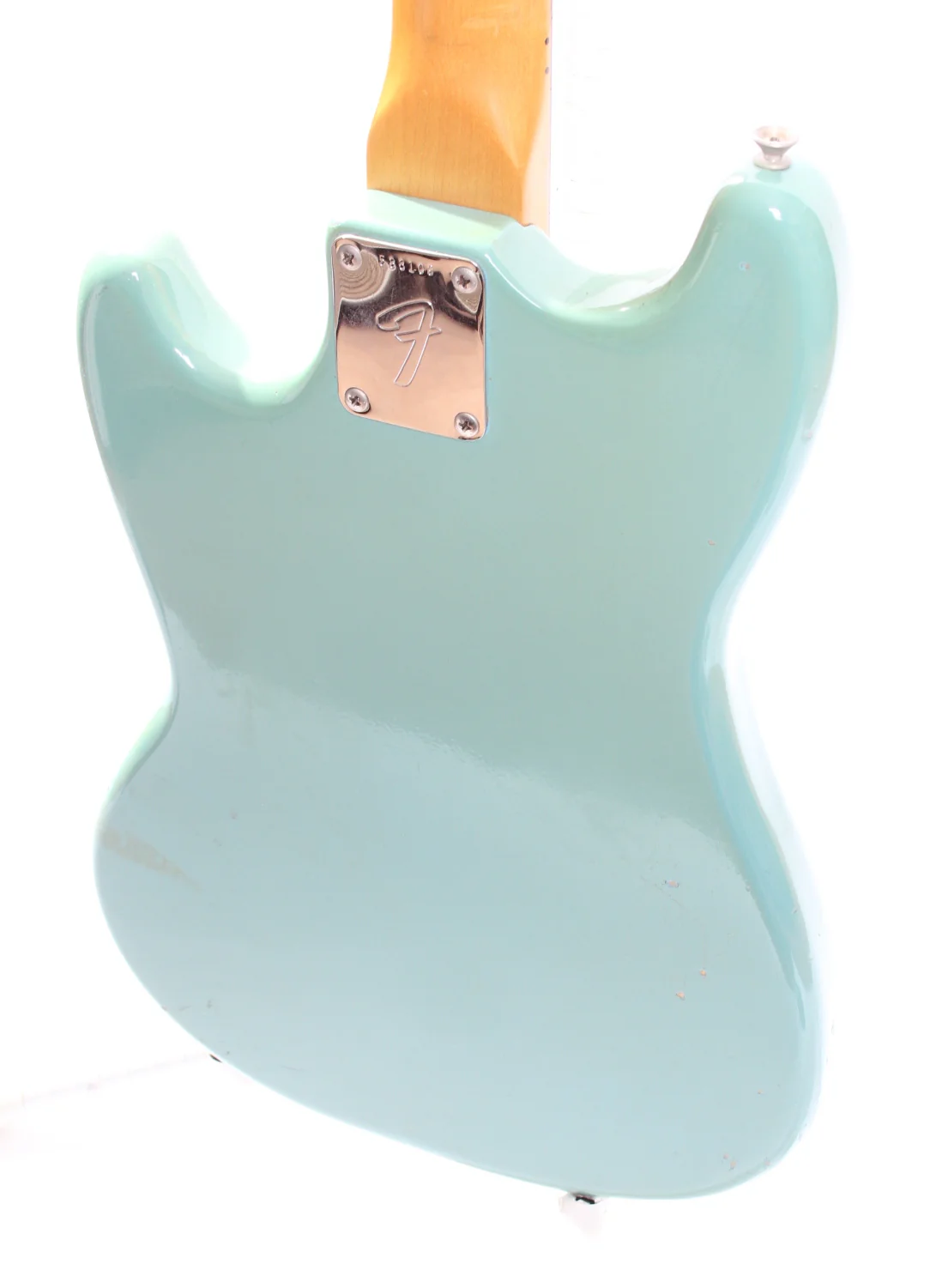 1974 Fender Musicmaster Bass blue - Image 8