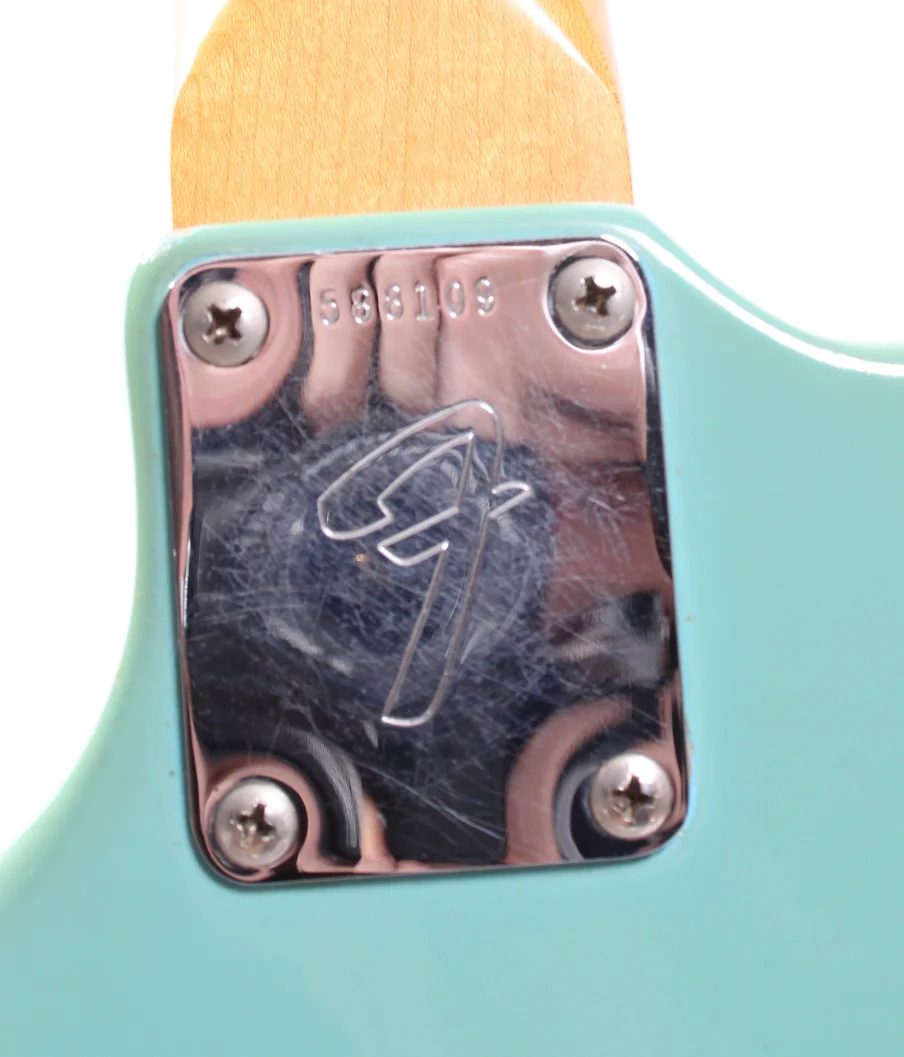1974 Fender Musicmaster Bass blue - Image 9
