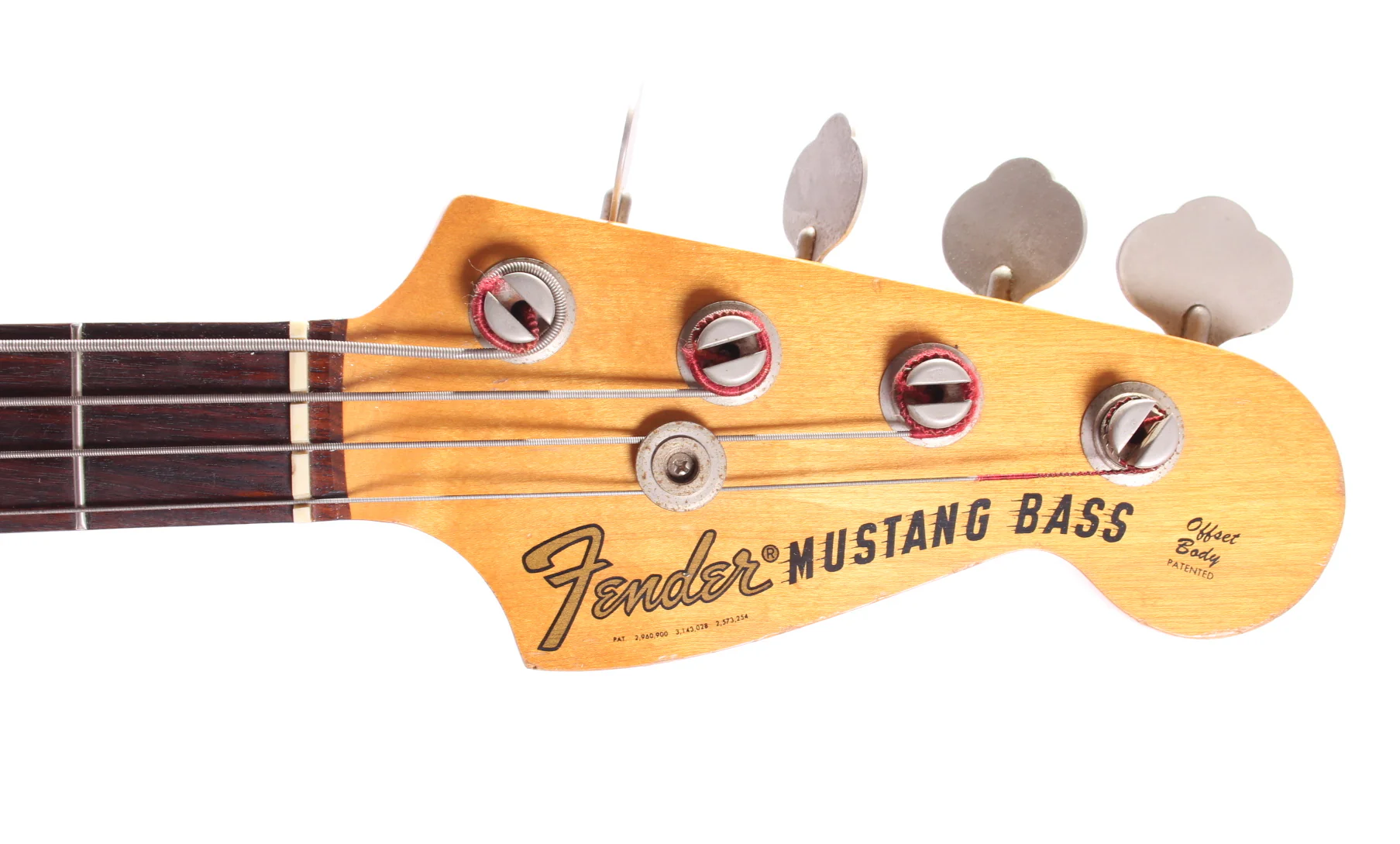 1974 Fender Mustang Bass olympic white - Image 5