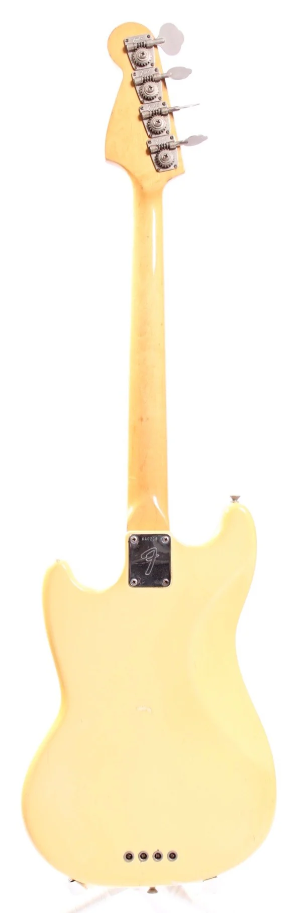 1974 Fender Mustang Bass olympic white - Image 6