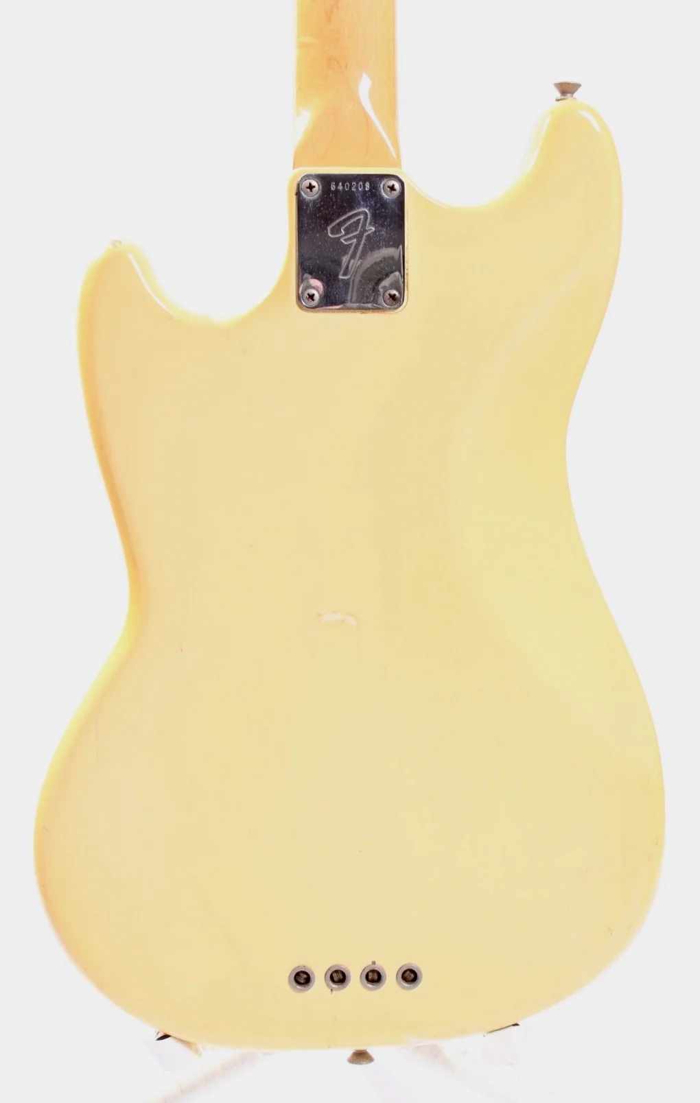 1974 Fender Mustang Bass olympic white - Image 7
