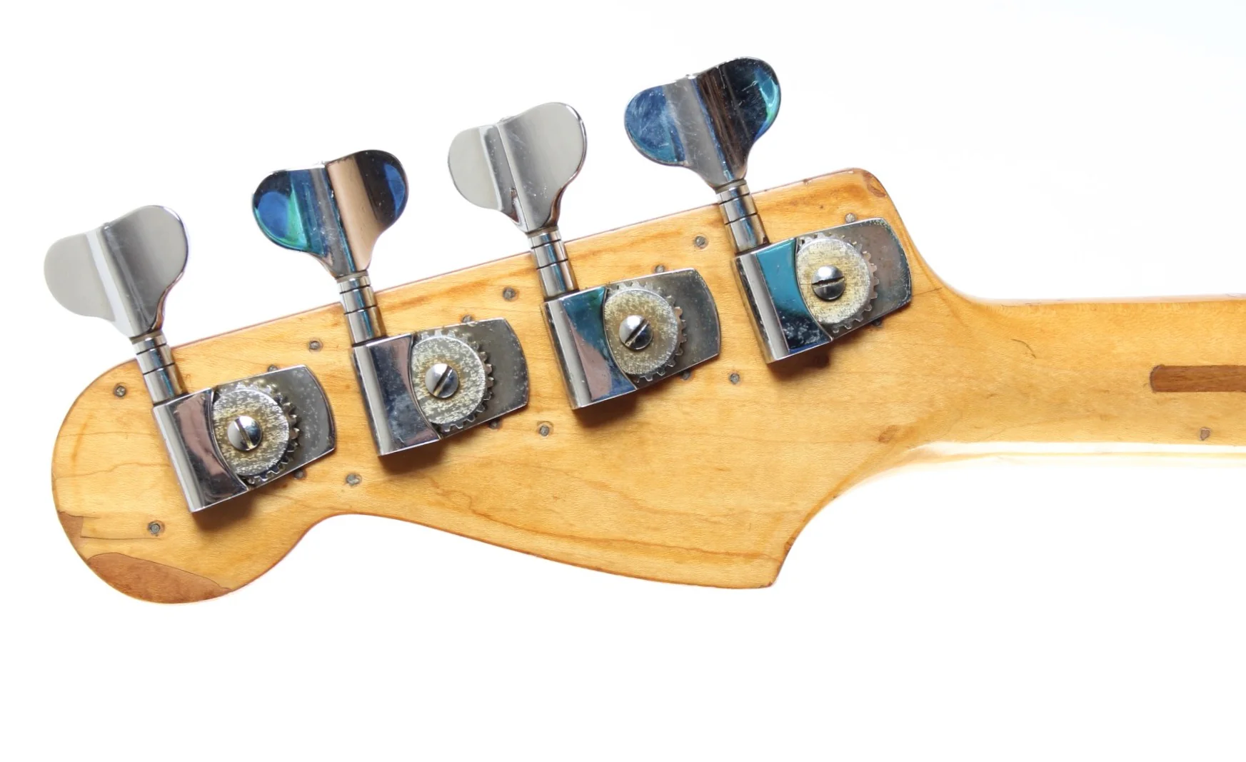 1974 Fender Precision Bass black natural - Image 11