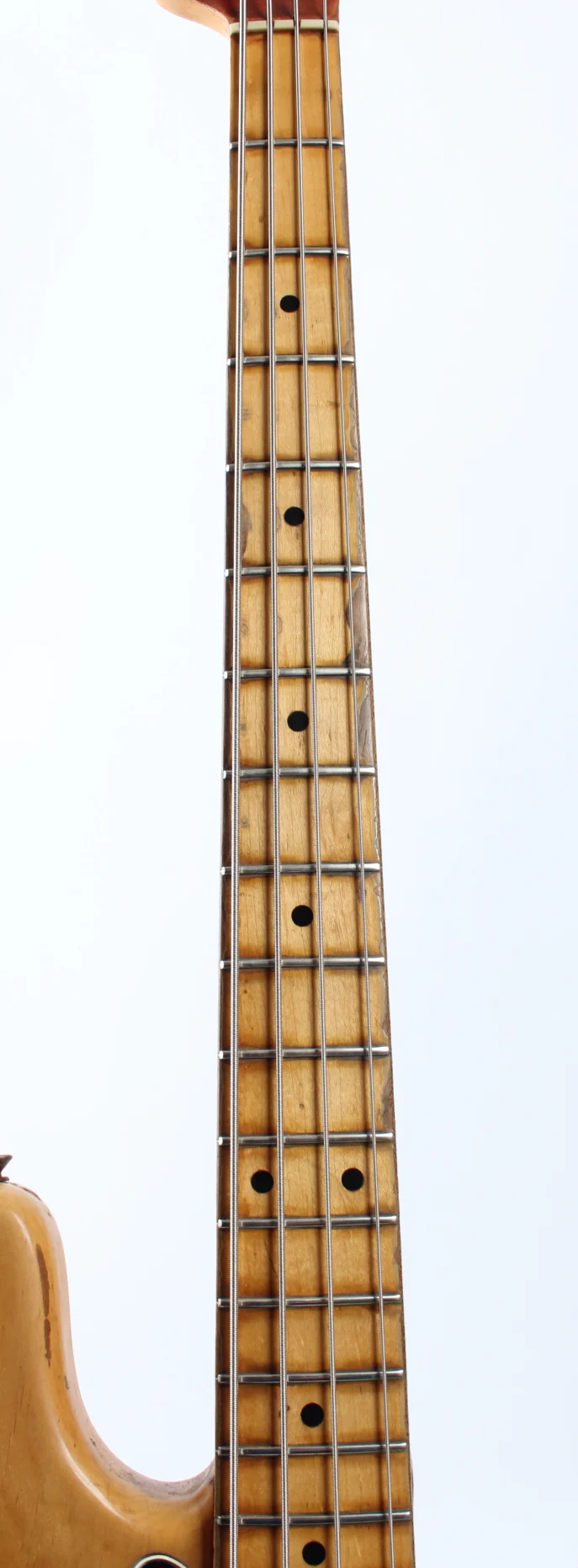 1974 Fender Precision Bass black natural - Image 4