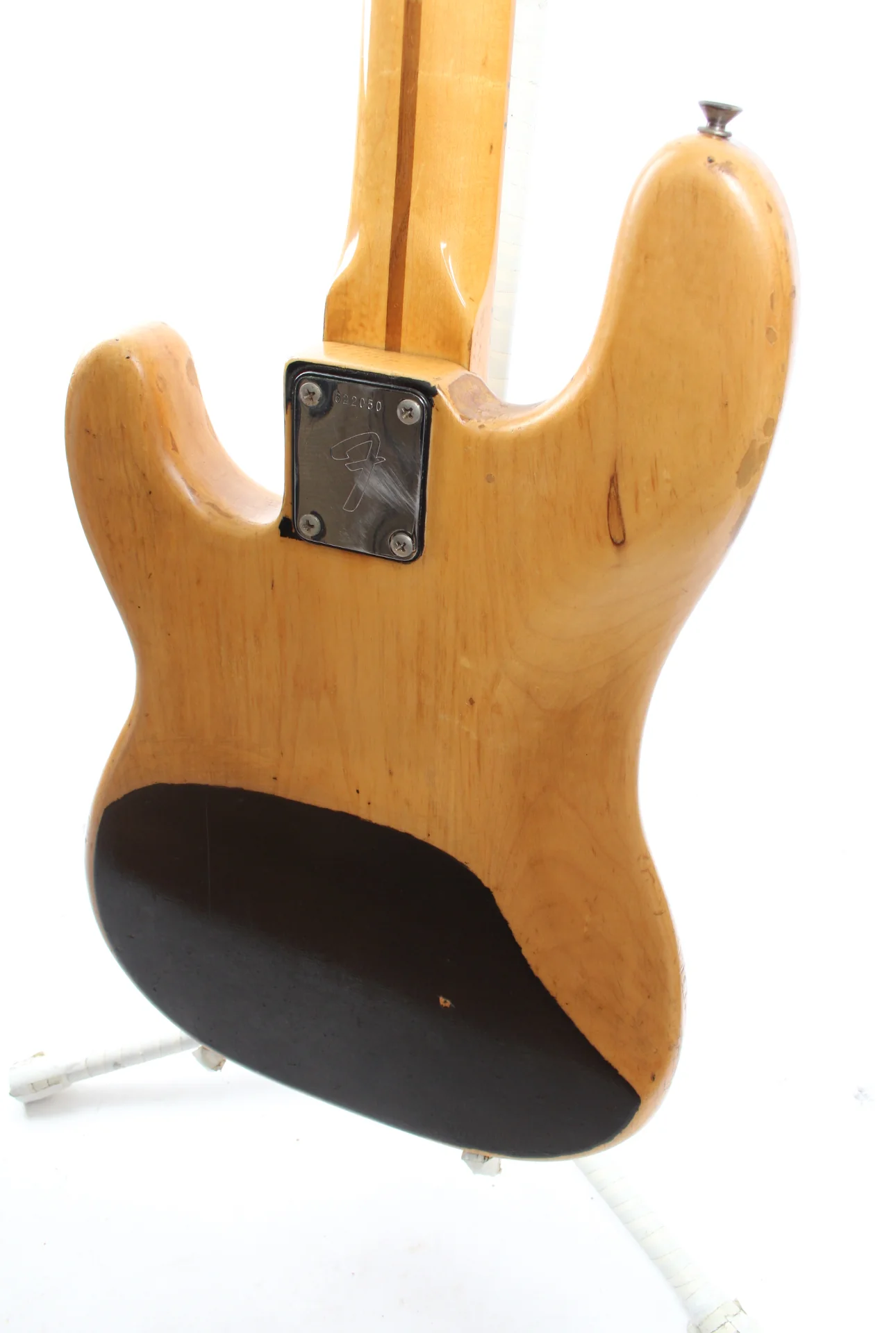 1974 Fender Precision Bass black natural - Image 8