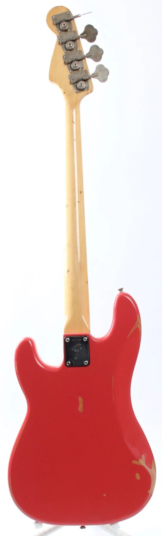 1974 Fender Precision Bass fiesta red - Image 6
