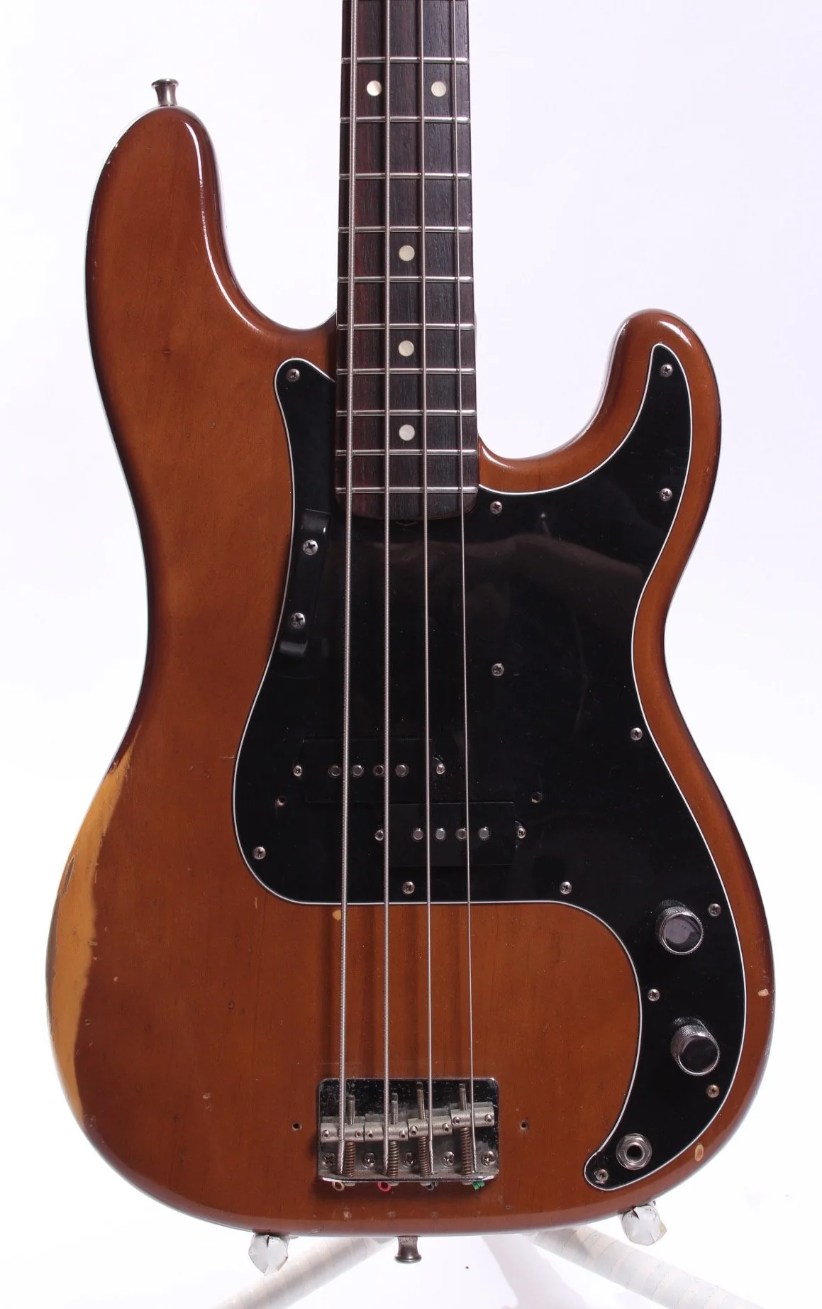 1974 Fender Precision Bass mocca brown - Image 2
