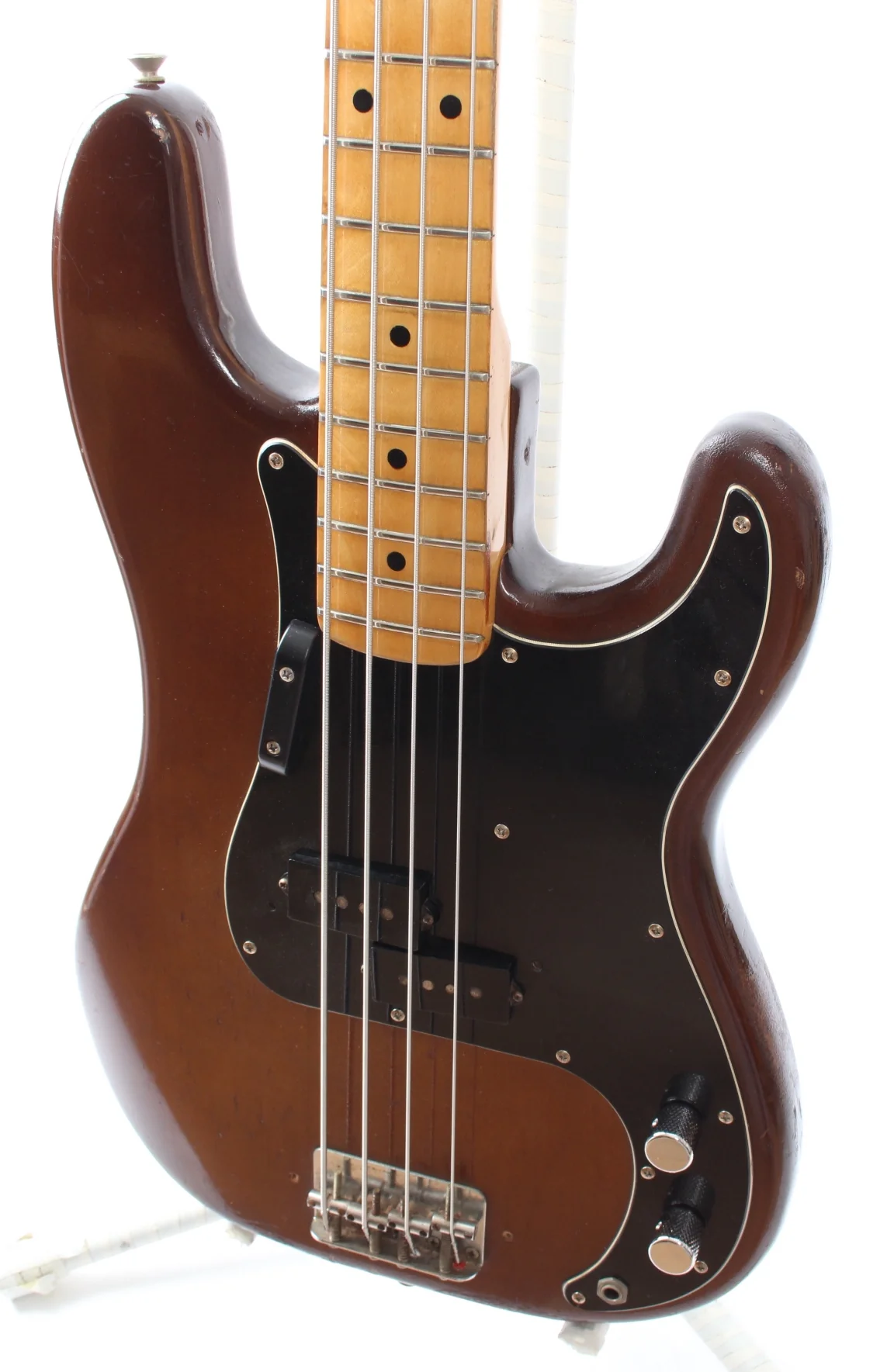 1974 Fender Precision Bass mocha brown - Image 3