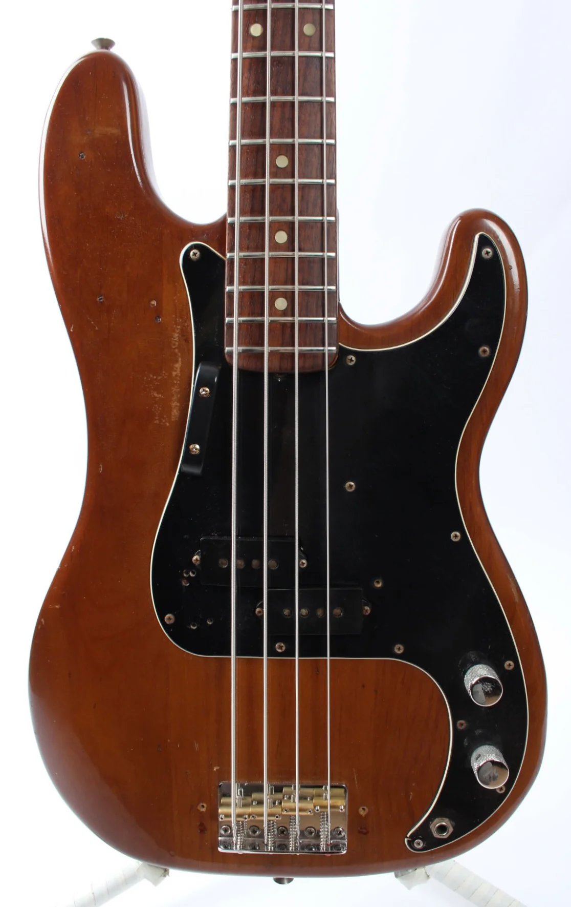 1974 Fender Precision Bass mocha brown - Image 2
