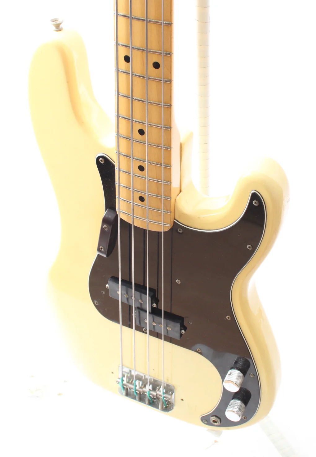 1974 Fender Precision Bass olympic white - Image 3
